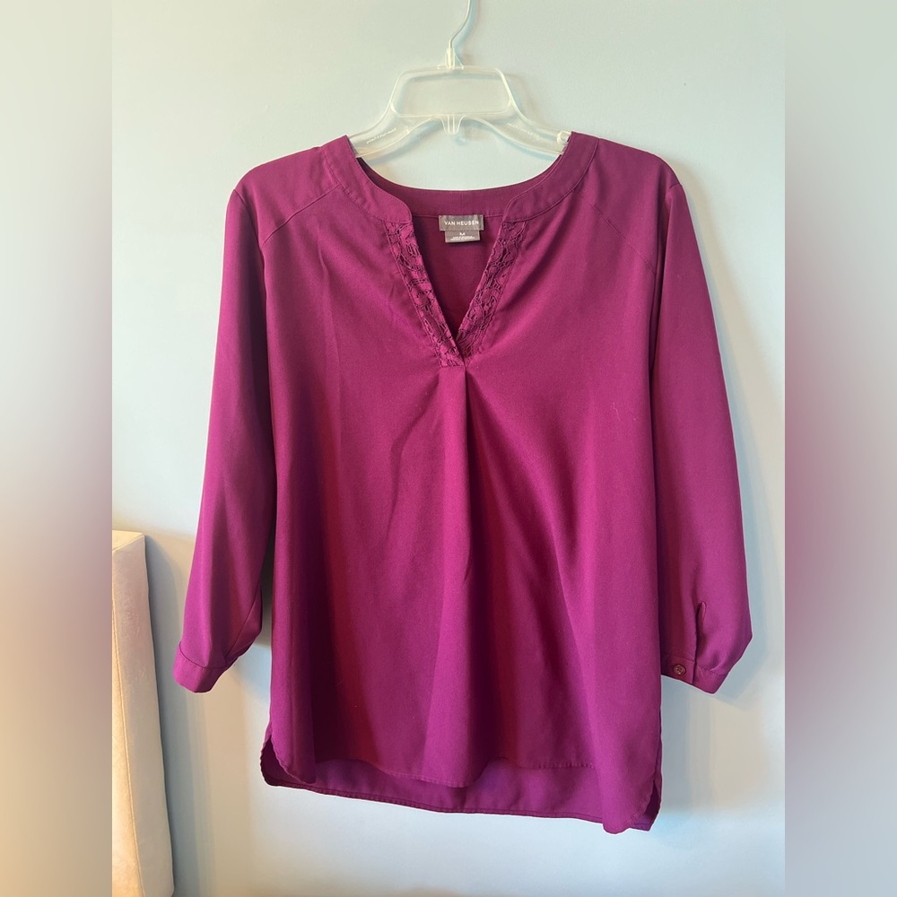 Van Heusen Women's Purple Blouse
